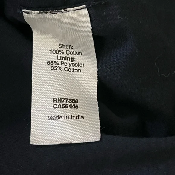 J. Crew | Navy eyelet spaghetti strap fit and flare mini sundress extra … - Picture 9 of 10